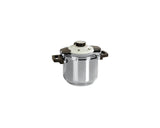 Barazzoni Pentola a Pressione 4,5 L 22 cm Acciaio Inox 18/10 Dual System