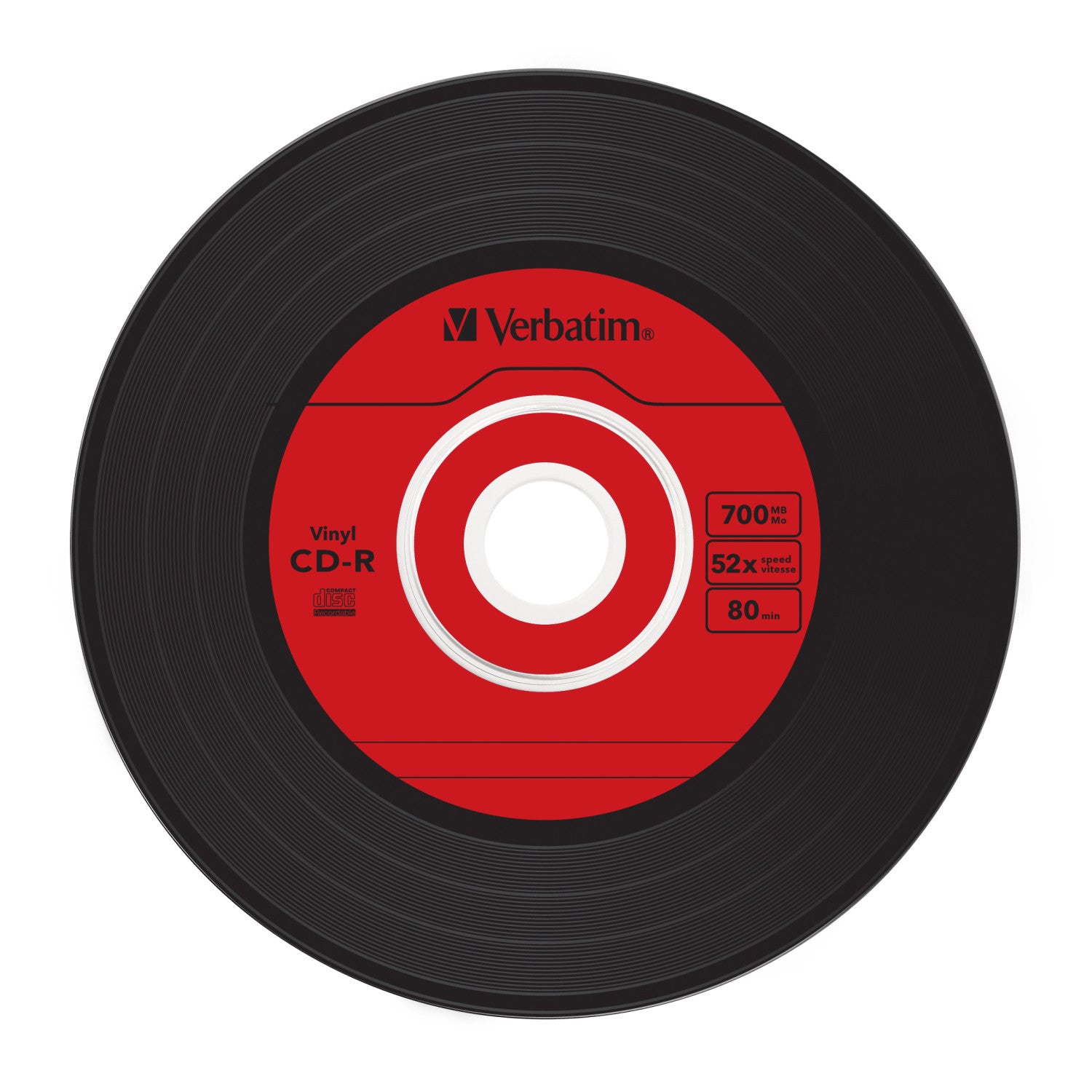 Verbatim CD-R AZO Data Vinyl 700 MB 10 pz