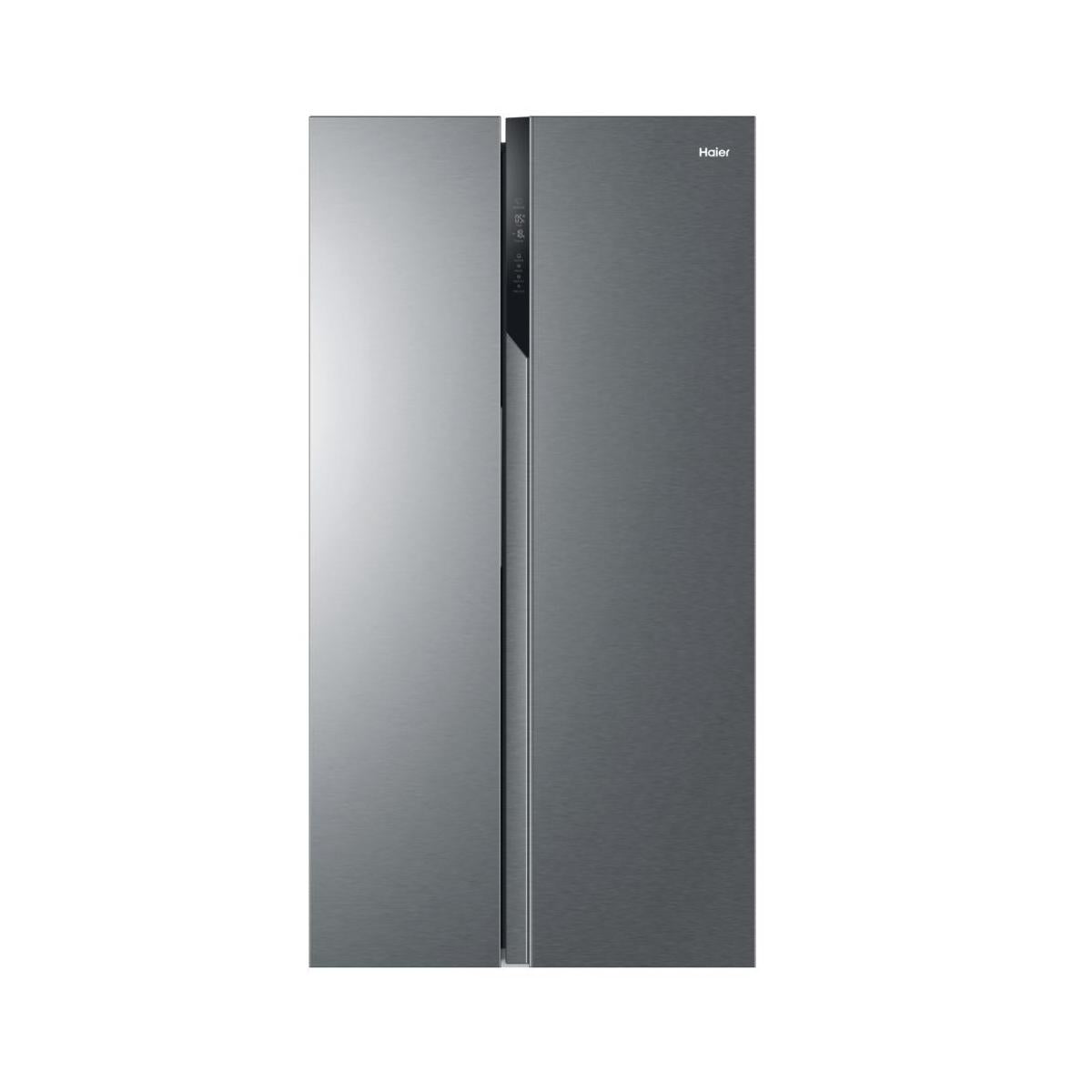 Haier SBS 90 Serie 3 HSR3918ENPG frigorifero side-by-side Libera installazione 528 L E Argento