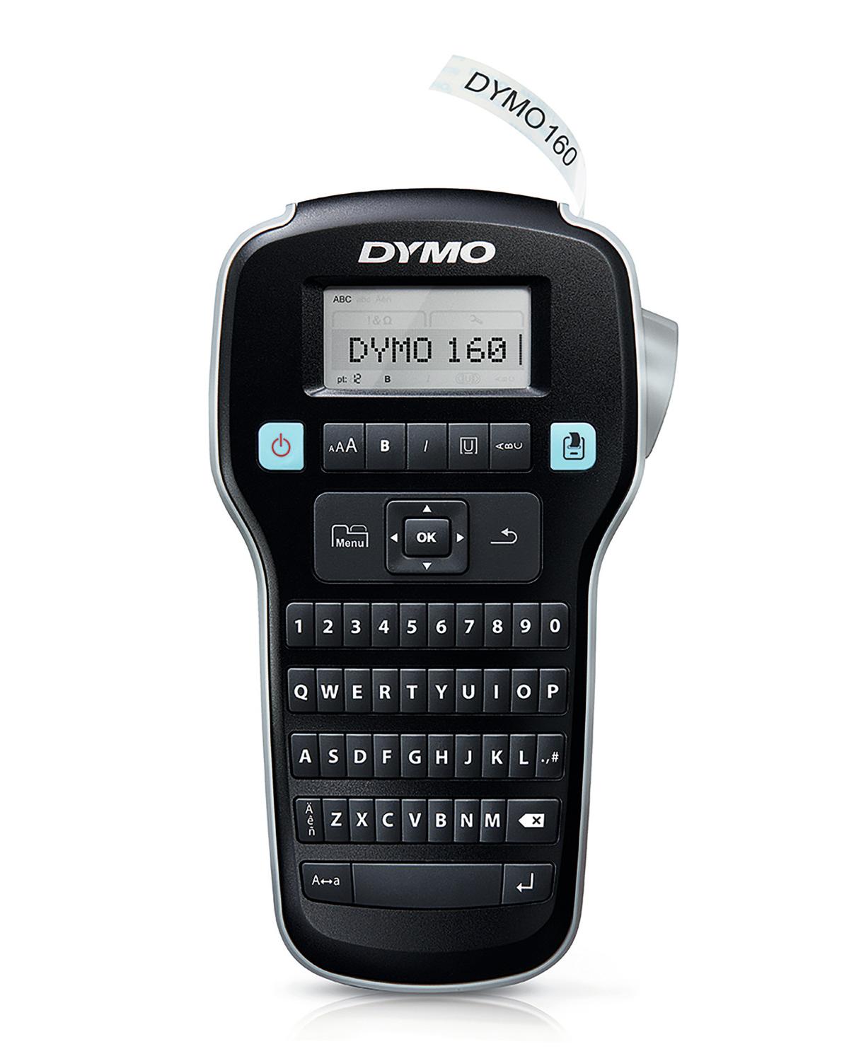 DYMO 2174612 Stampante CD Trasferimento LabelManager 160 QWY 180x180 DPI 12 mm s D1 Nero