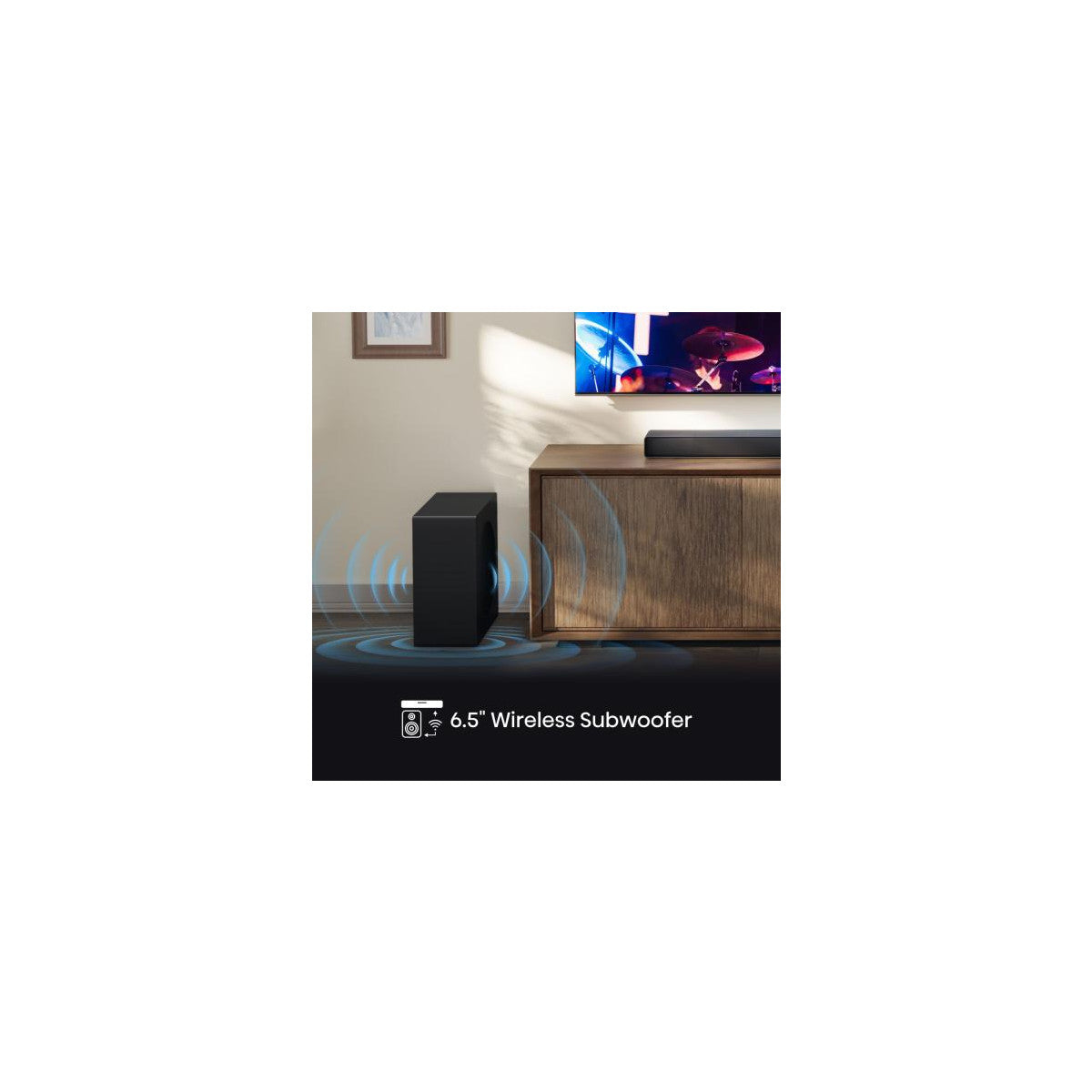 Hisense AX3120Q altoparlante soundbar Nero 3.1.2 canali 440 W