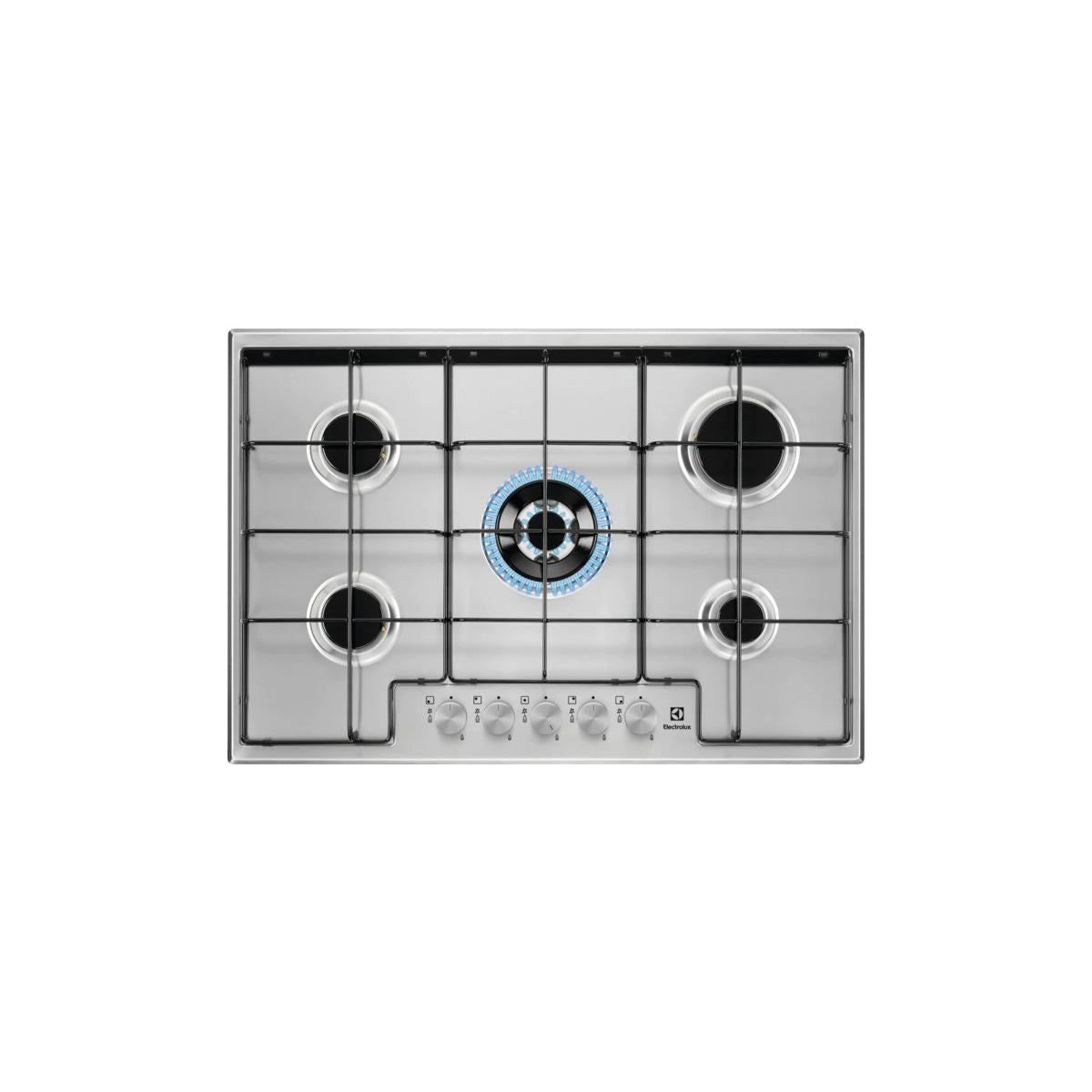 Electrolux 949630942 Egs7534X Serie300 Slim Line Piano Cottura Incasso Gas 5 Fuochi Inox