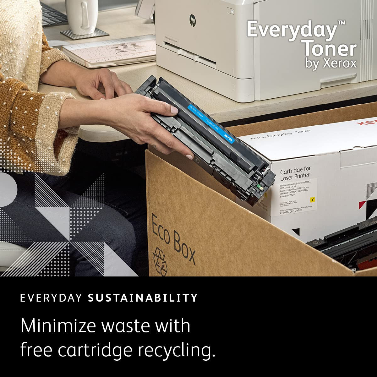 Xerox Everyday Toner Magenta Compatibile Con HP 643A (Q5953A) Per HP Color LaserJet 4700 - Resa 10000 Pagine