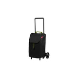 Gimi Einkaufstrolley Easy, Faltbar, 40 L, 30 Kg, Polyester, Schwarz