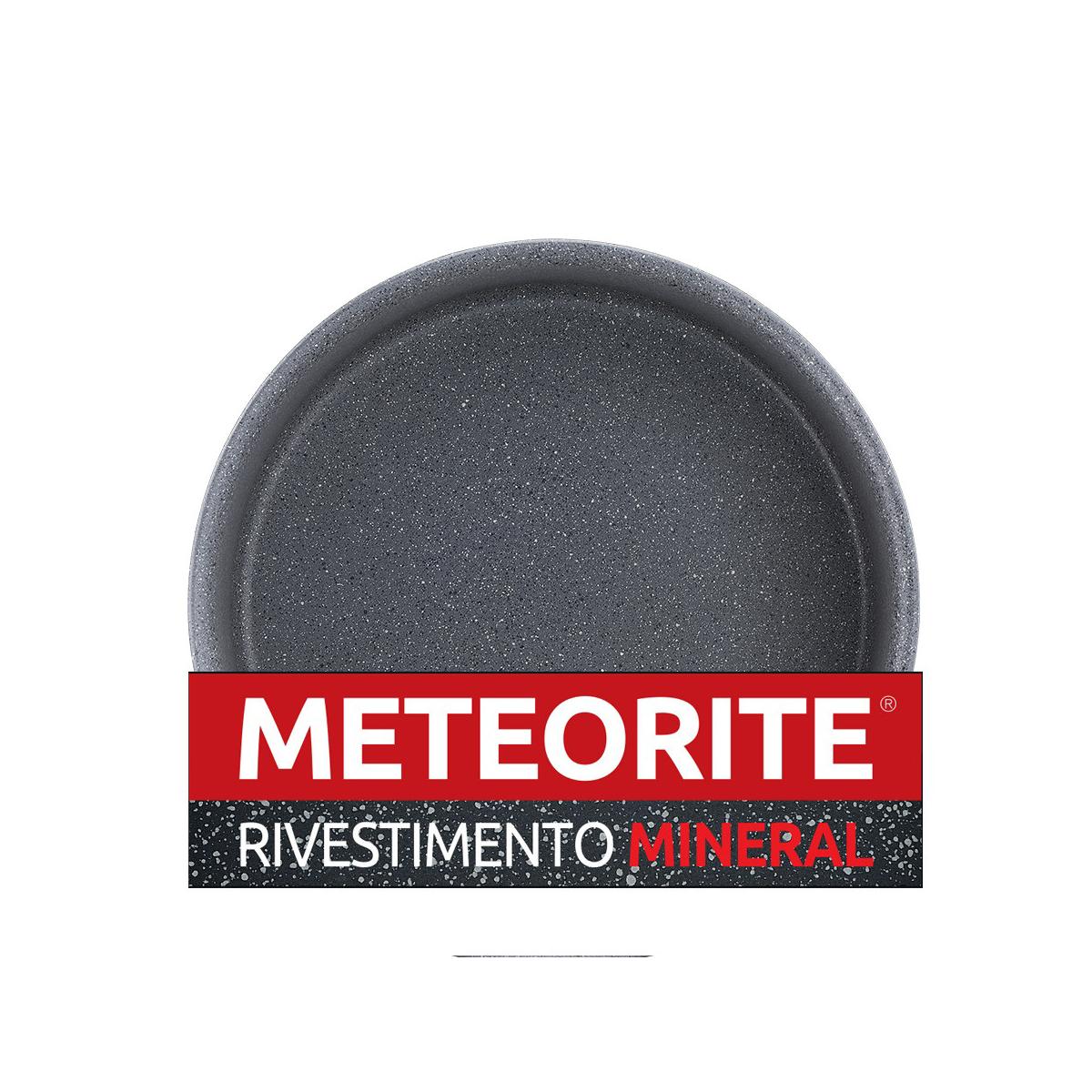 Lagostina Ingenio Mineralis Green Casseruola Fonda 20 cm Casseruola in Alluminio 100 Riciclato per Gas Forno e Induzione con Indicatore di Cottura Utilizzabile con Manico Amovibile