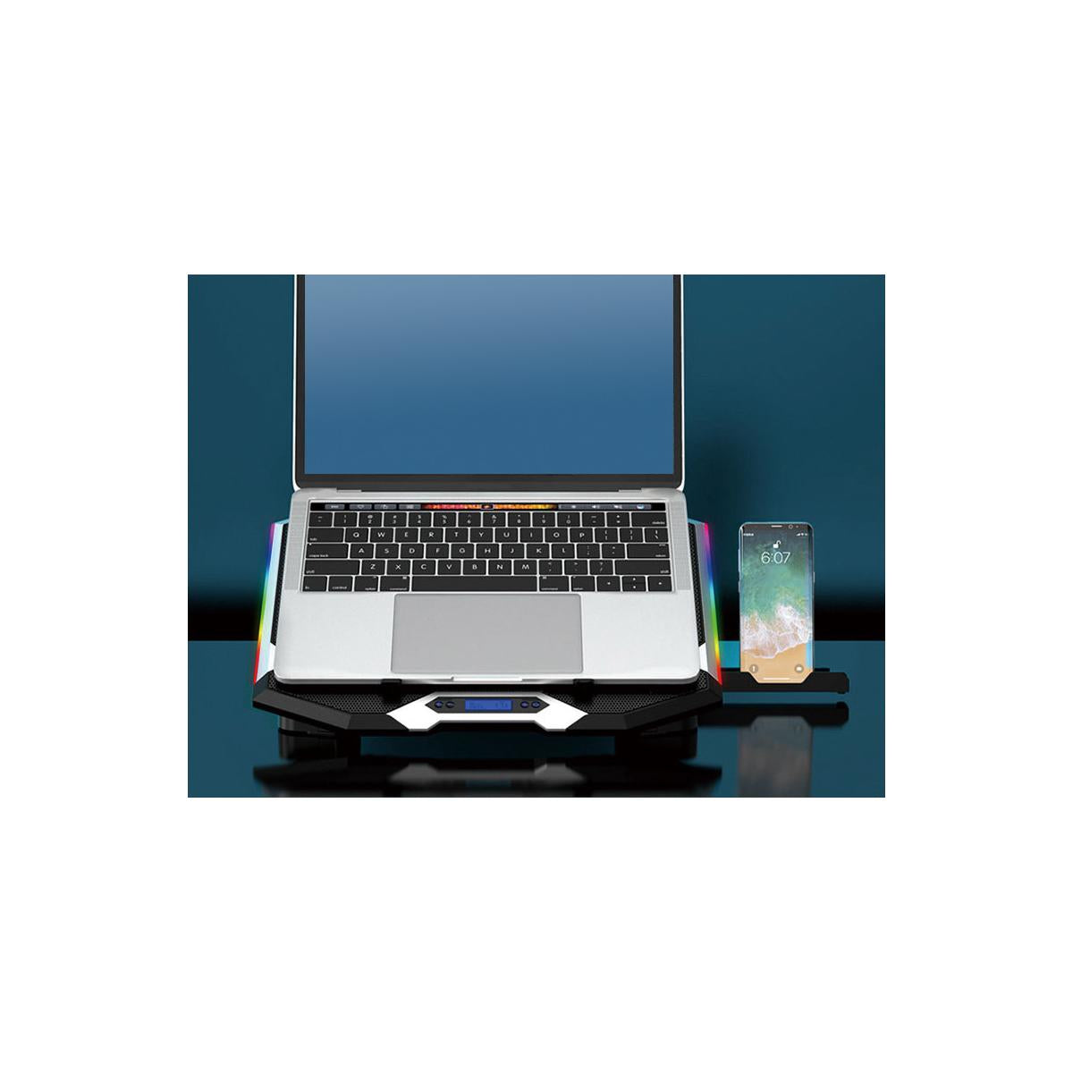 Conceptronic THYIA01B base di raffreddamento per laptop 43,2 cm (17") Grigio