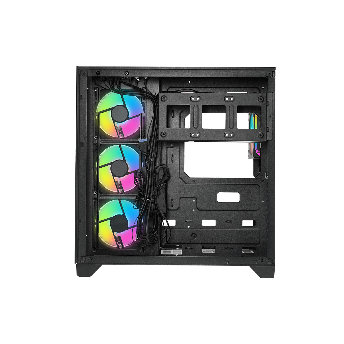 itek DARK CAVE PANO Tower Nero Case per PC