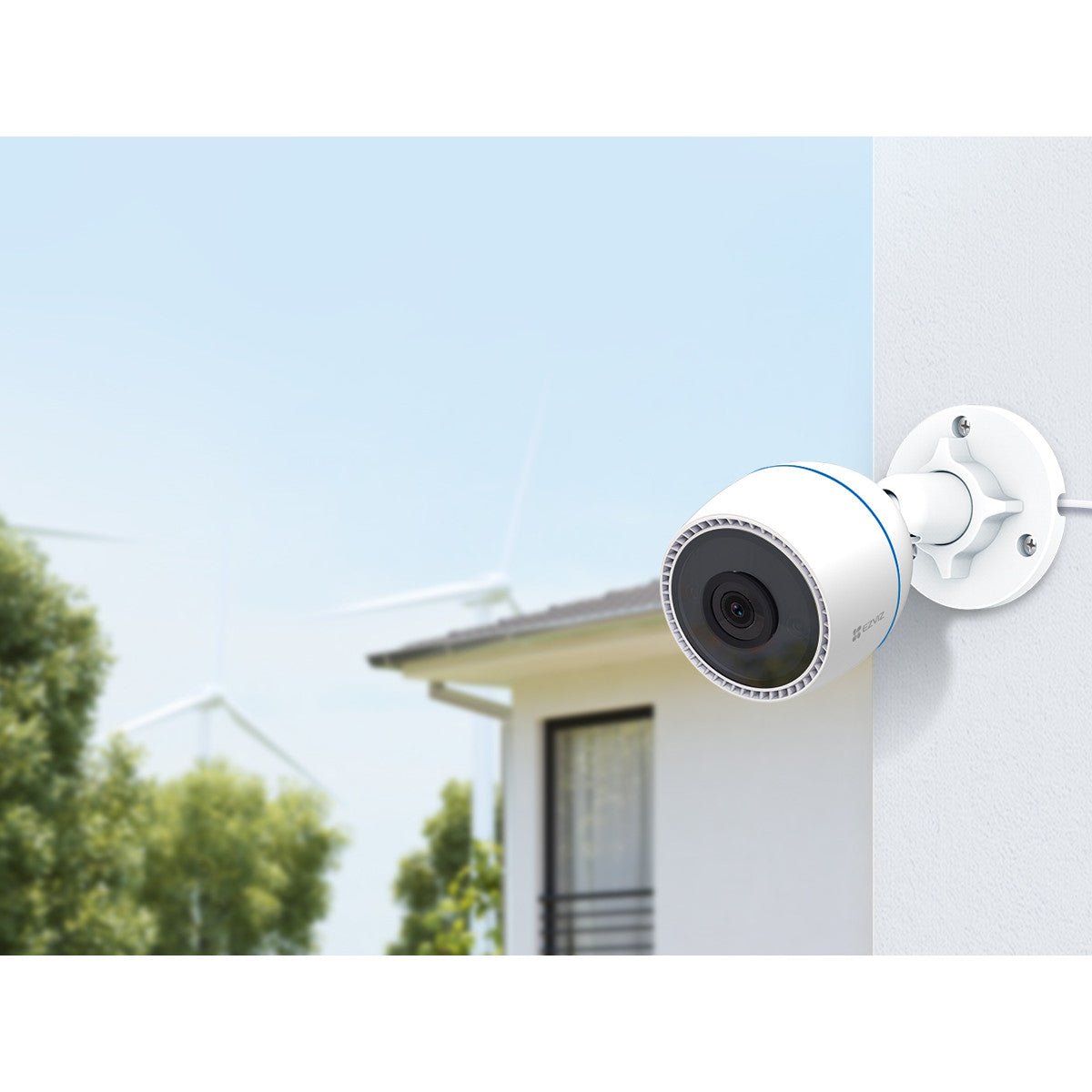 EZVIZ H3c Pallottola (forma) Telecamera di sicurezza IP Esterno 1920 x 1080 Pixel Parete