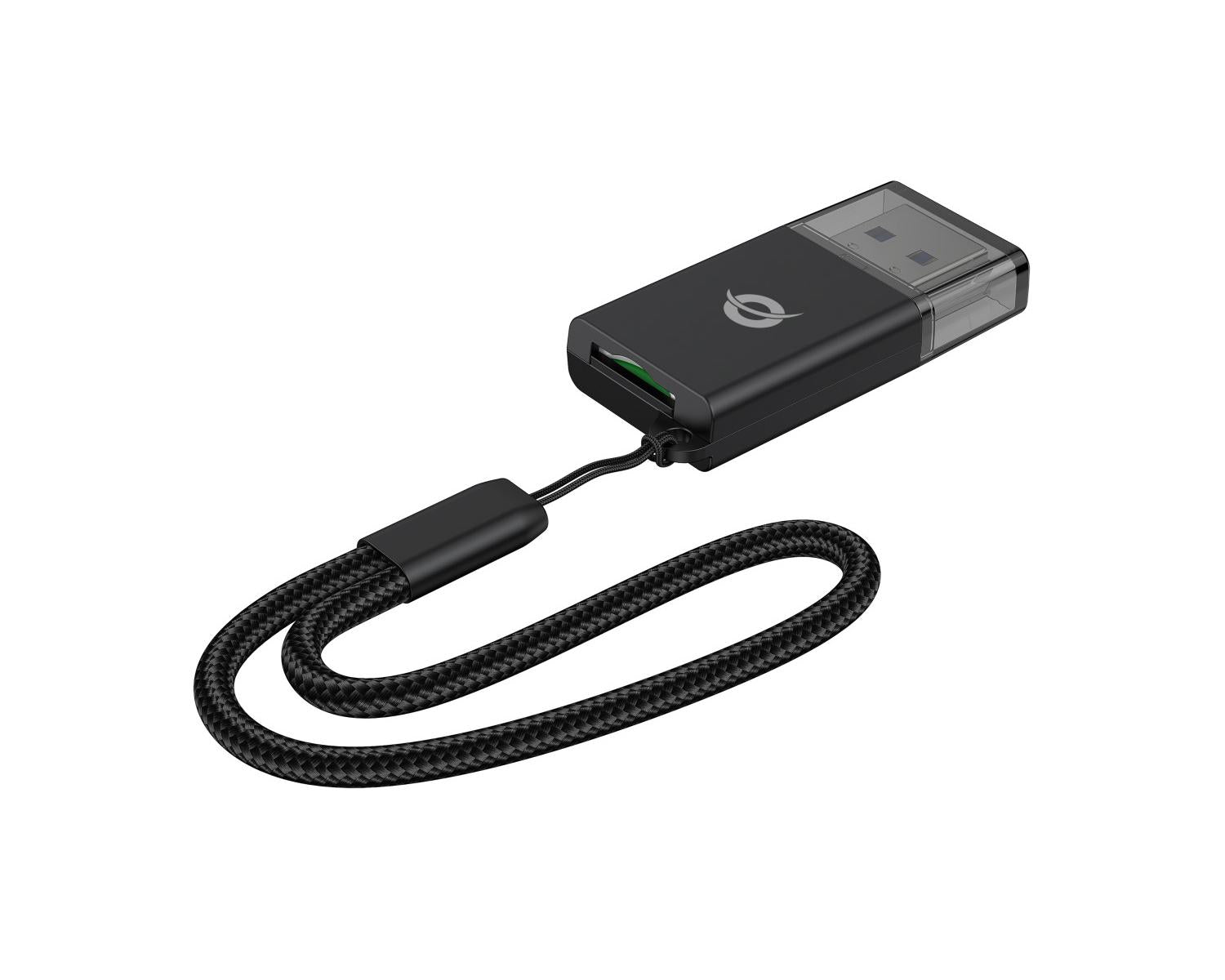 Conceptronic BIAN07B lettore di schede USB 3.2 Gen 1 3.1 Gen 1 Type-A Nero