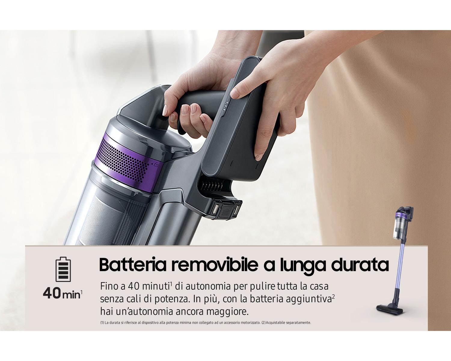 Samsung VS15A6031R4 Aspirapolvere a bastone Batteria Secco Senza sacchetto 0