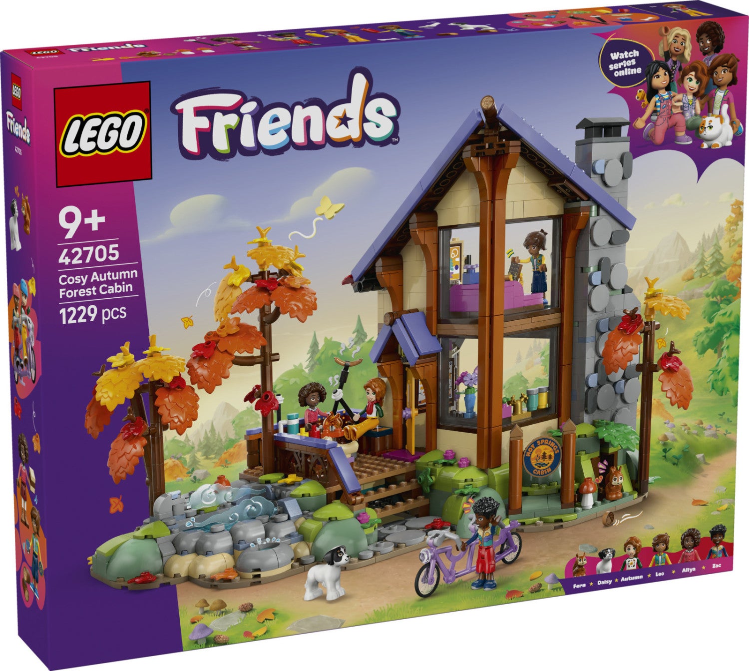 LEGO Friends Gemütliche Hütte Im Herbstwald 42705