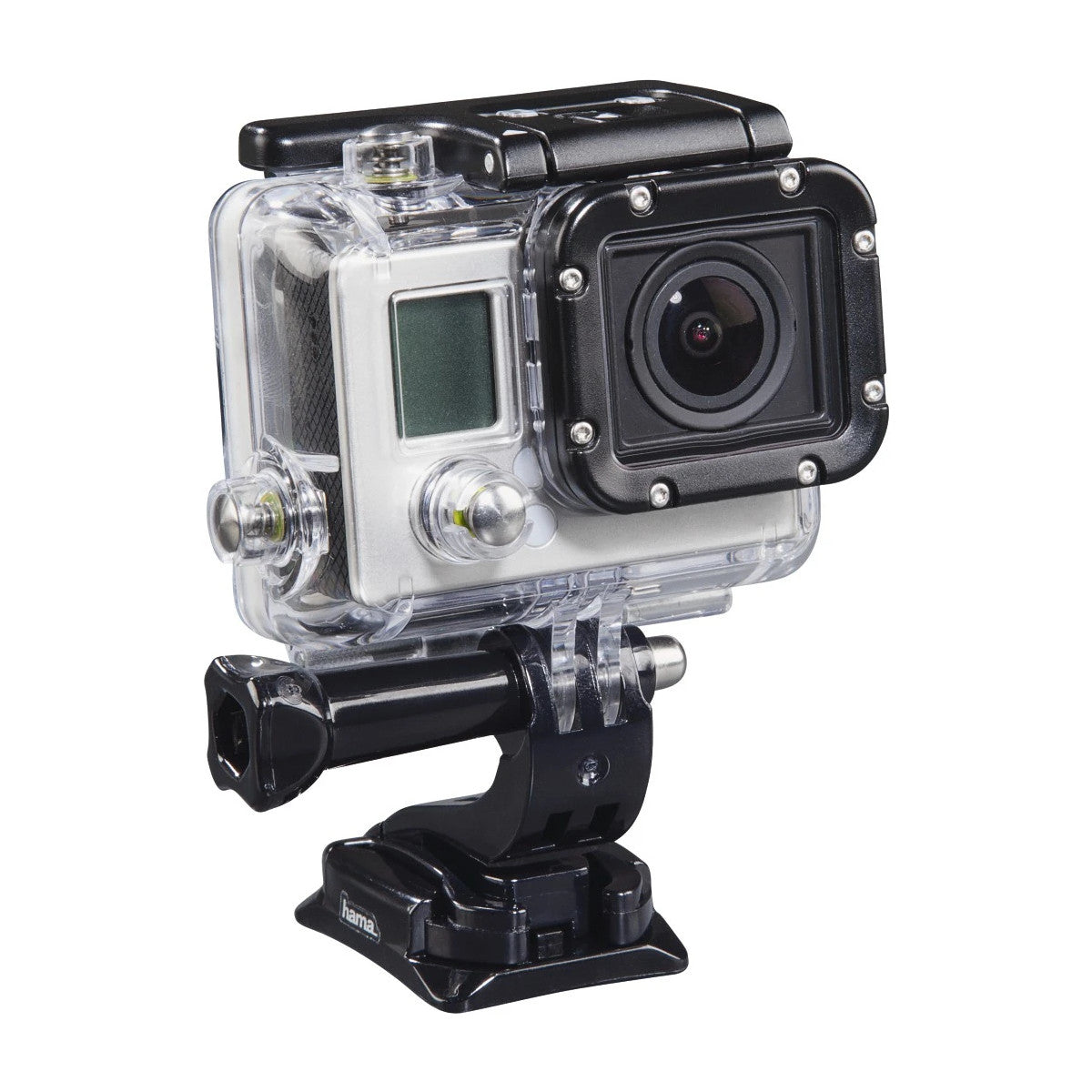 Hama 00004569 supporto per personal communication Supporto passivo Action camera Nero
