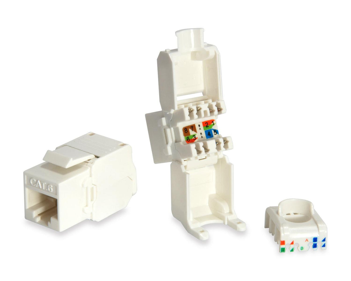 Equip 769216 adattatore per inversione del genere dei cavi RJ-45 LSA Bianco