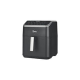 Midea MAD70000ADK friggitrice Singolo 7 L Indipendente 1800 W Friggitrice ad aria calda Nero