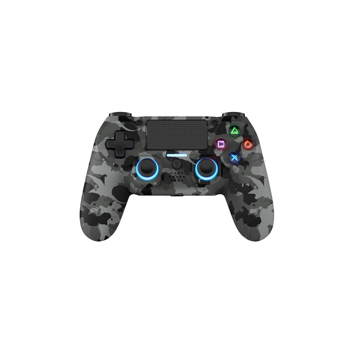 Dragonshock Mizar Nero, Grigio, Mimetico Bluetooth Gamepad Analogico/Digitale PC, PlayStation 4, Android