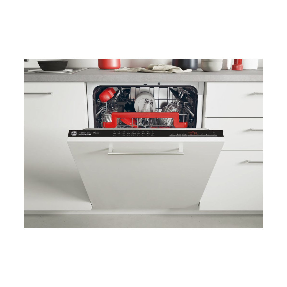 Hoover H-DISH 500 HDIN 4D620PB/E lavastoviglie A scomparsa totale 16 coperti C