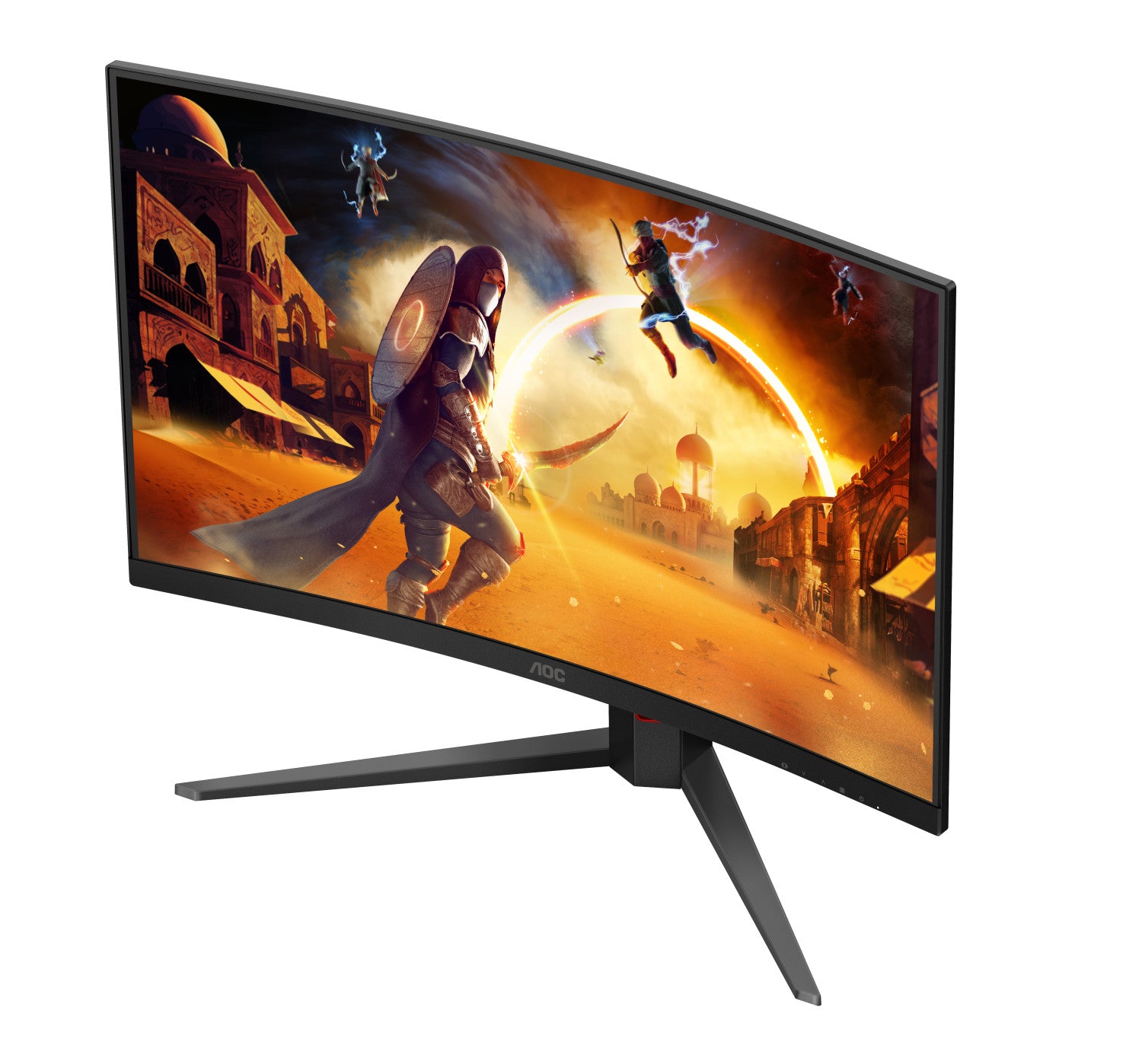 AOC G4 C32G4Z Monitor PC 80 cm (31.5 pollici) 1920 x 1080 Pixel Nero, Rosso