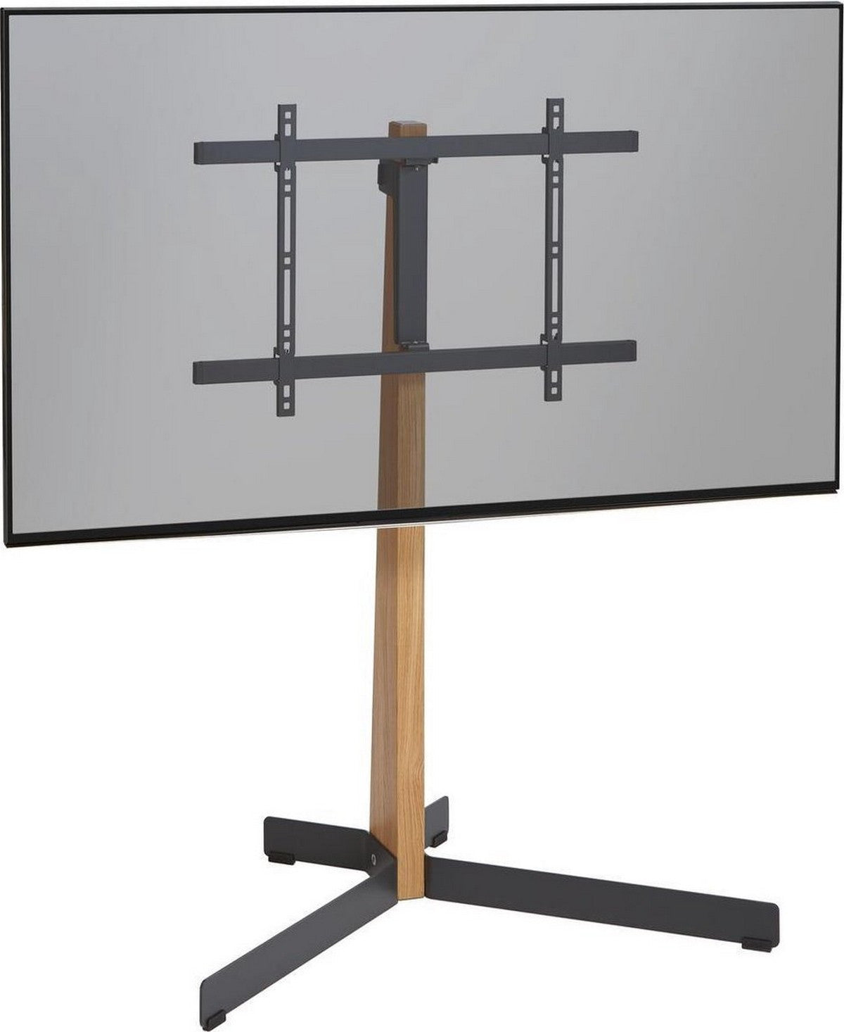Vogel's TVS 3695 Piedistallo per TV da 101,6 cm 40 pollici a 195,6 cm 77 pollici Girevole, Legno e Nero