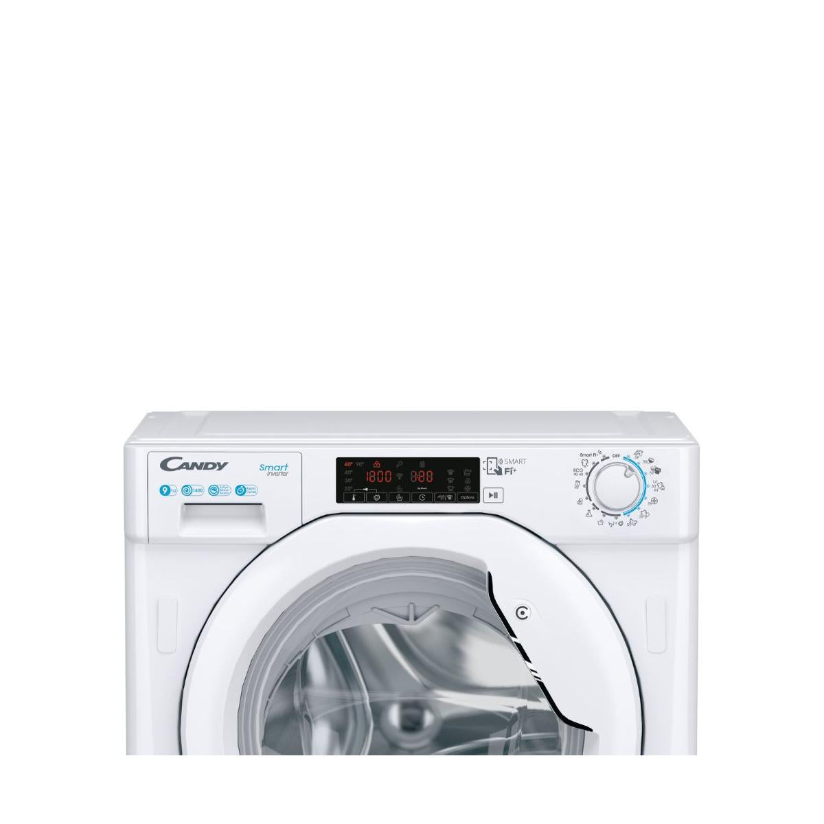 Candy CBWO 49TWME-S Lavatrice Smart Inverter Caricamento Frontale 9Kg Classe A Bianco