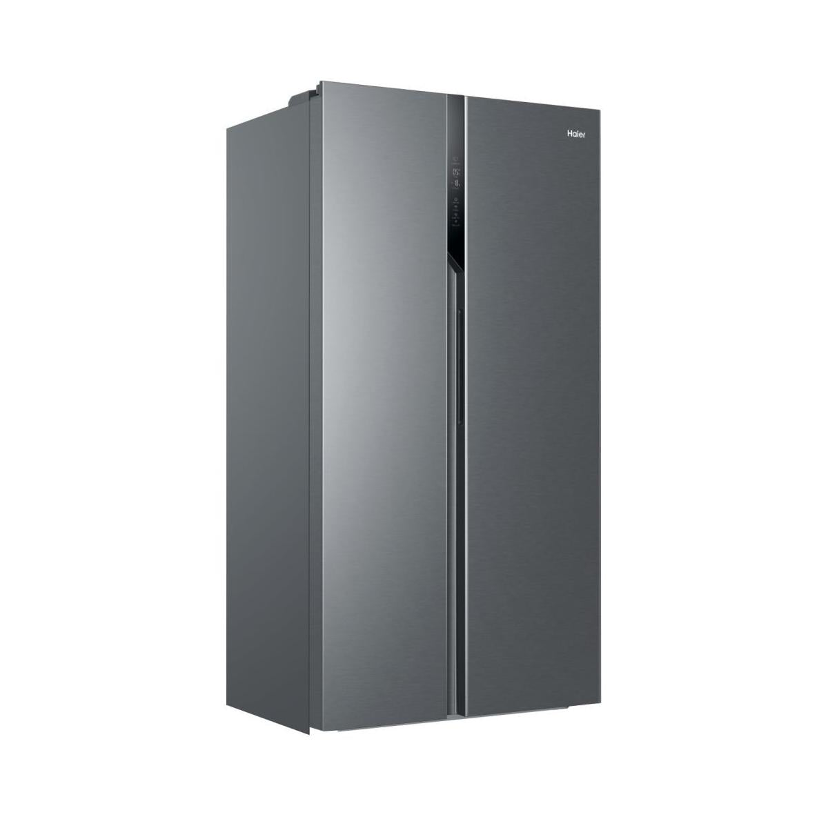 Haier SBS 90 Serie 3 HSR3918ENPG frigorifero side-by-side Libera installazione 528 L E Argento