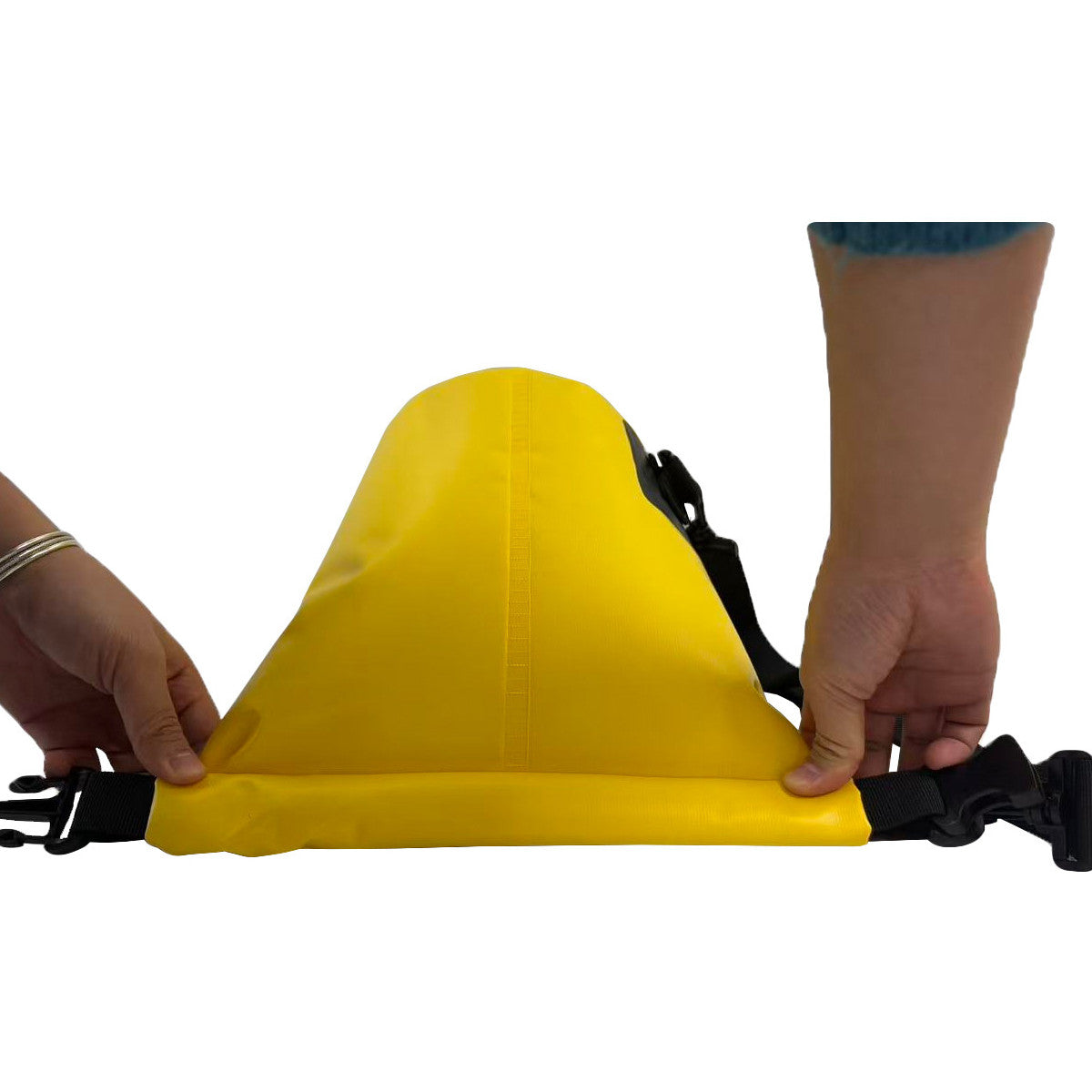 Nilox Dry Bag 5L Impermeabile IPX6 Roll-Top PVC Giallo/Nero