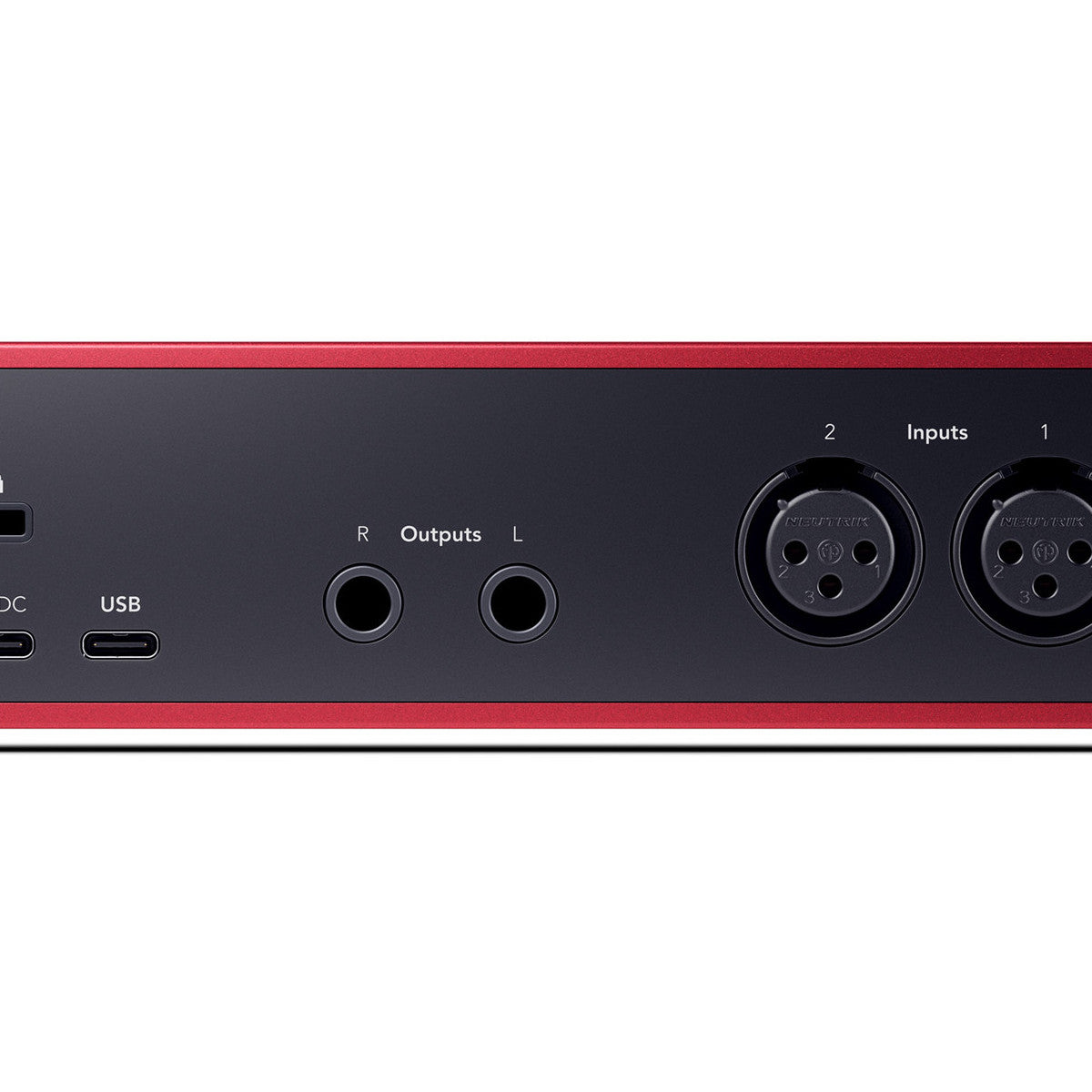Focusrite Scarlett 2i2 Interfaccia audio Red e Black