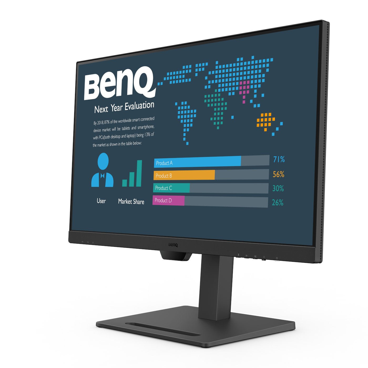 BenQ BL2790QT Monitor PC 68,6 cm (27pollici) 2560 x 1440 Pixel Quad HD LED Nero