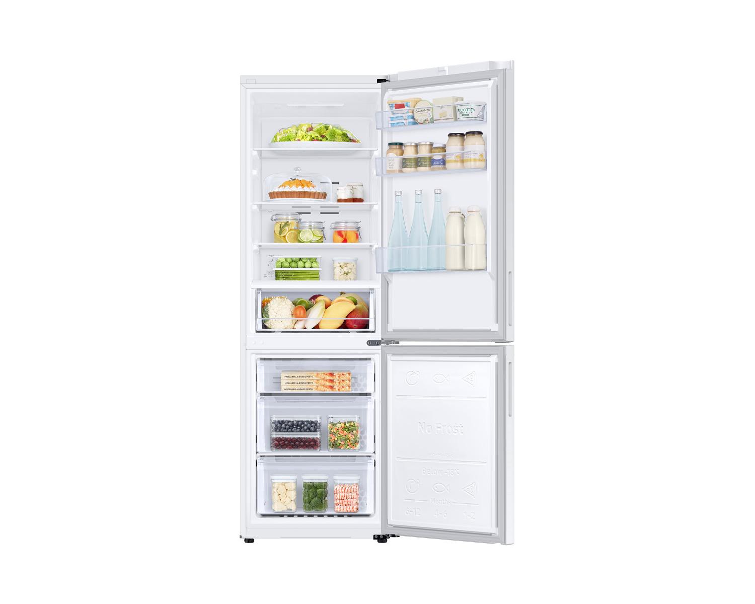 Samsung RB33B610FWW Frigorifero Combinato EcoFlex No Frost 344L Classe F Bianco