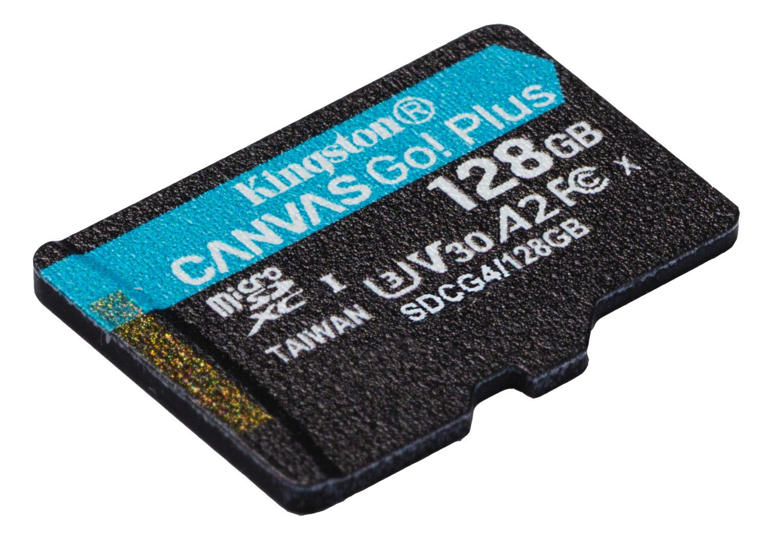 Kingston Technology 128 GB microSDXC Canvas Go Plus Gen4 200R A2 U3 Confezione singola senza ADP