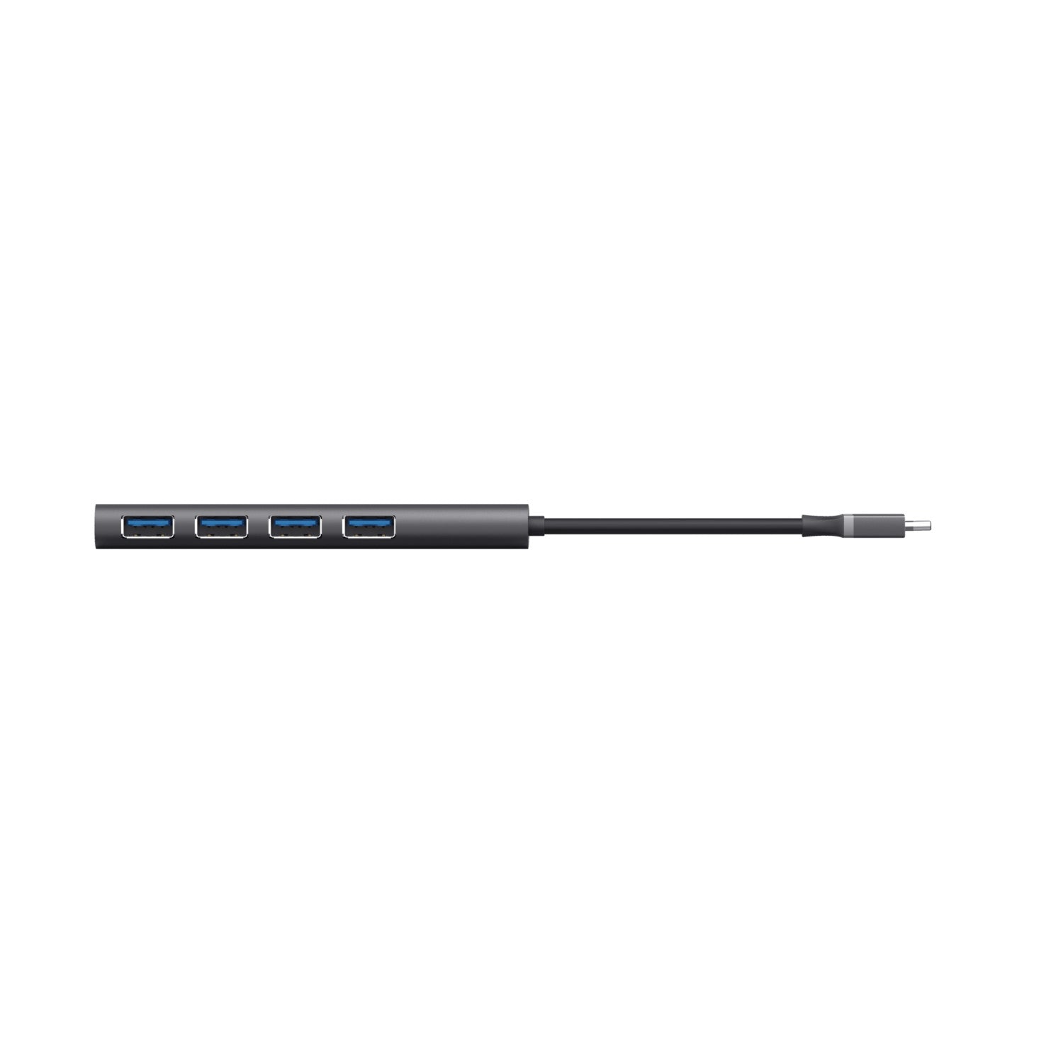 Trust Halyx Hub da USB-C a USB-A 3.2 Gen1 4 porte - Grigio Venduto come Grado B 8713439249484