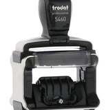 Trodat Datario Autoinchiostrante Professional 5460/Farm Per Farmacie Acciaio Inox 56x33 Mm Nero