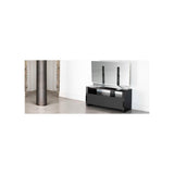 ITB ER035320 Supporto TV a parete 2,16 m (85") Nero, Argento