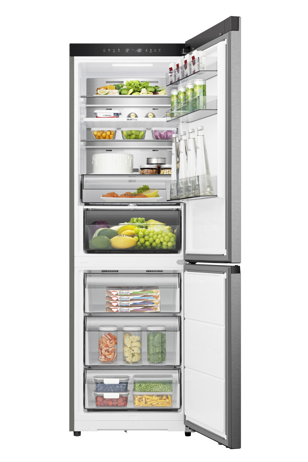 Hisense RB3K330SAIC frigorifero Libera installazione 330 L C Acciaio inox