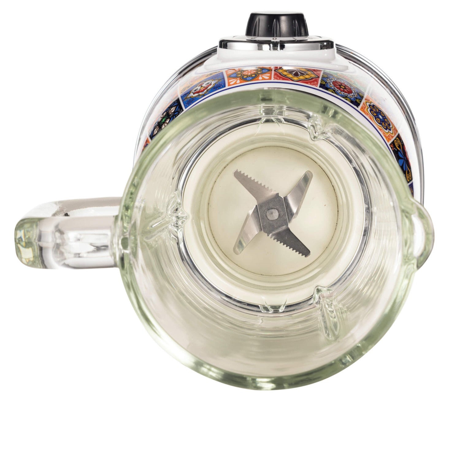 Ariete 583 Frullatore Positano con tazza in vetro da 1.5 Litri 4 Lame in Acciaio Inox 4 Velocità Pulse 1000 Watt