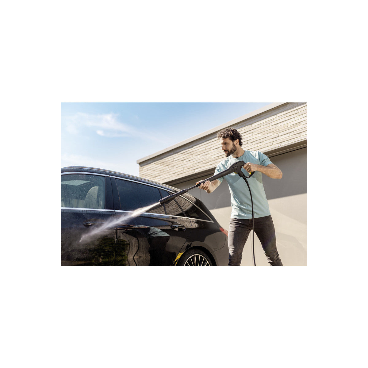 Kärcher K 4 WCM idropulitrice Verticale Elettrico 420 l/h 1800 W Nero, Giallo