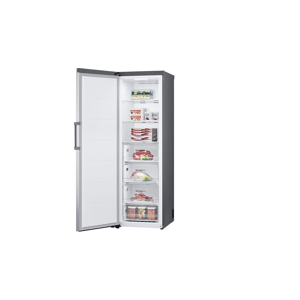 LG GFE41PZGSZ Congelatore verticale Libera installazione 324 L Acciaio
