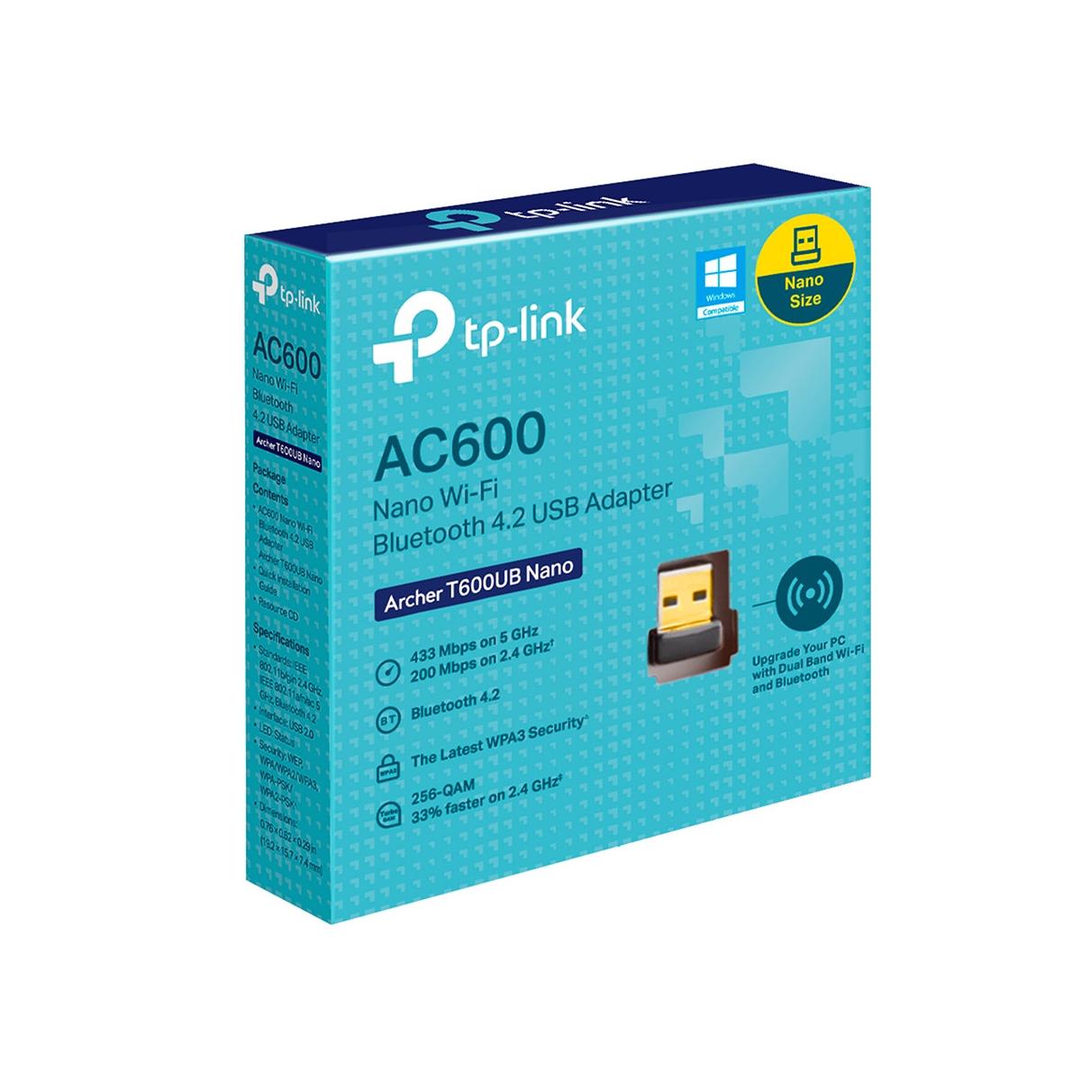 TP-Link ARCHER T600UB NANO scheda di rete e adattatore WLAN 433 Mbit/s