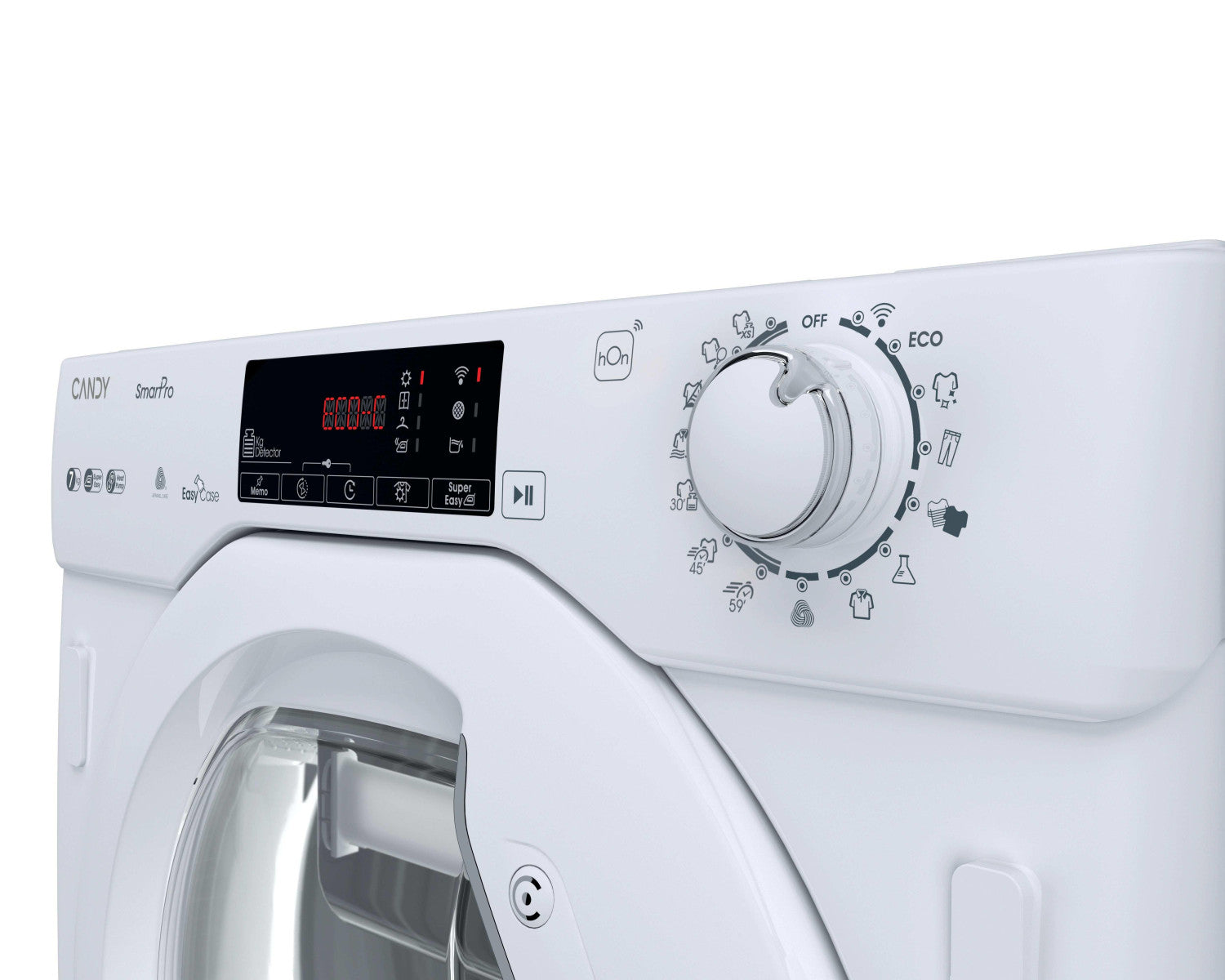 Candy BCTD H7A2TE-S asciugatrice Da incasso Caricamento frontale 7 kg Bianco