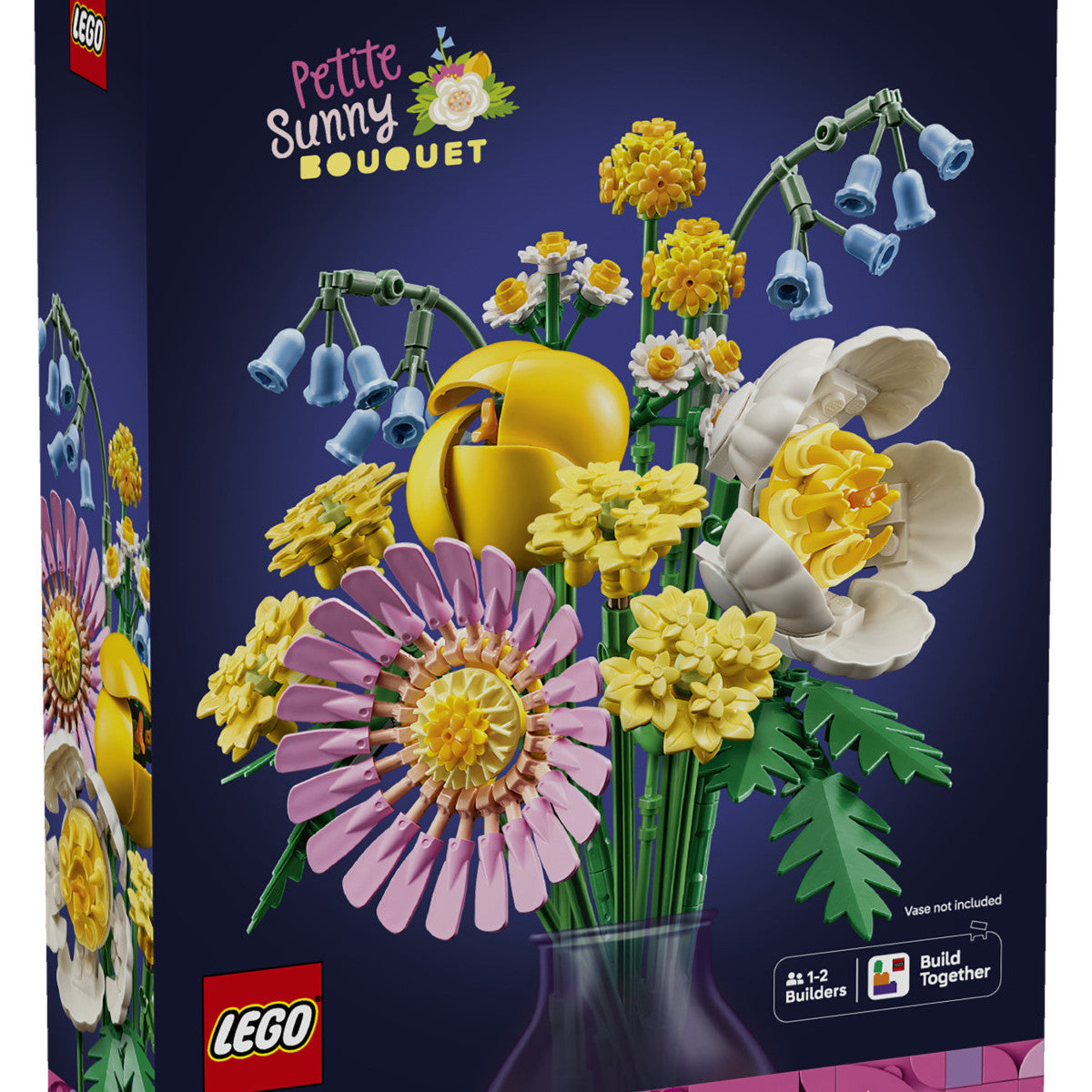 LEGO 10347 Icons Botanicals Bouquet di Fiori Estivi Set 373 Pezzi