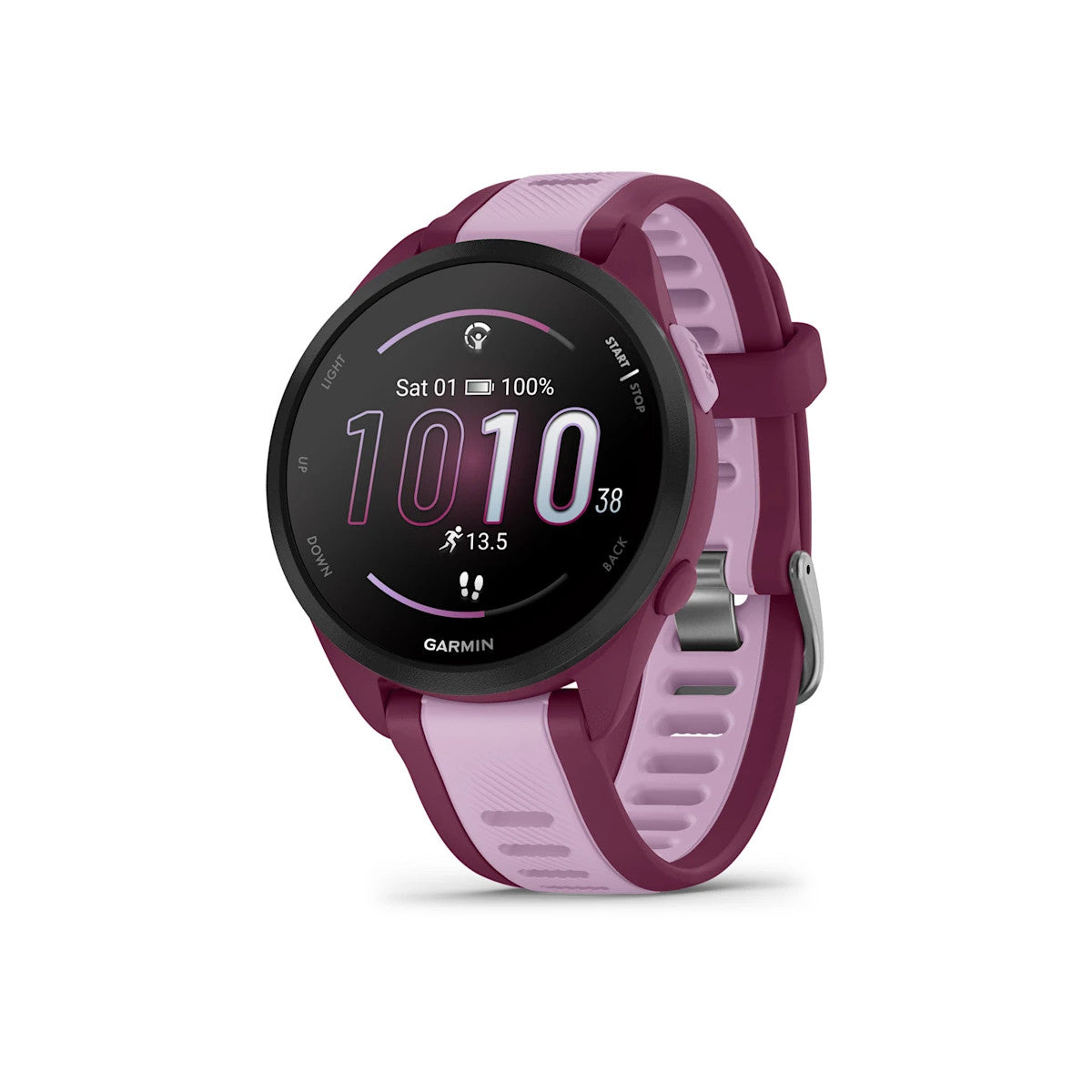 Garmin Forerunner 165 Music AMOLED 43 mm Digitale 390 x 390 Pixel Touch screen Viola GPS (satellitare)
