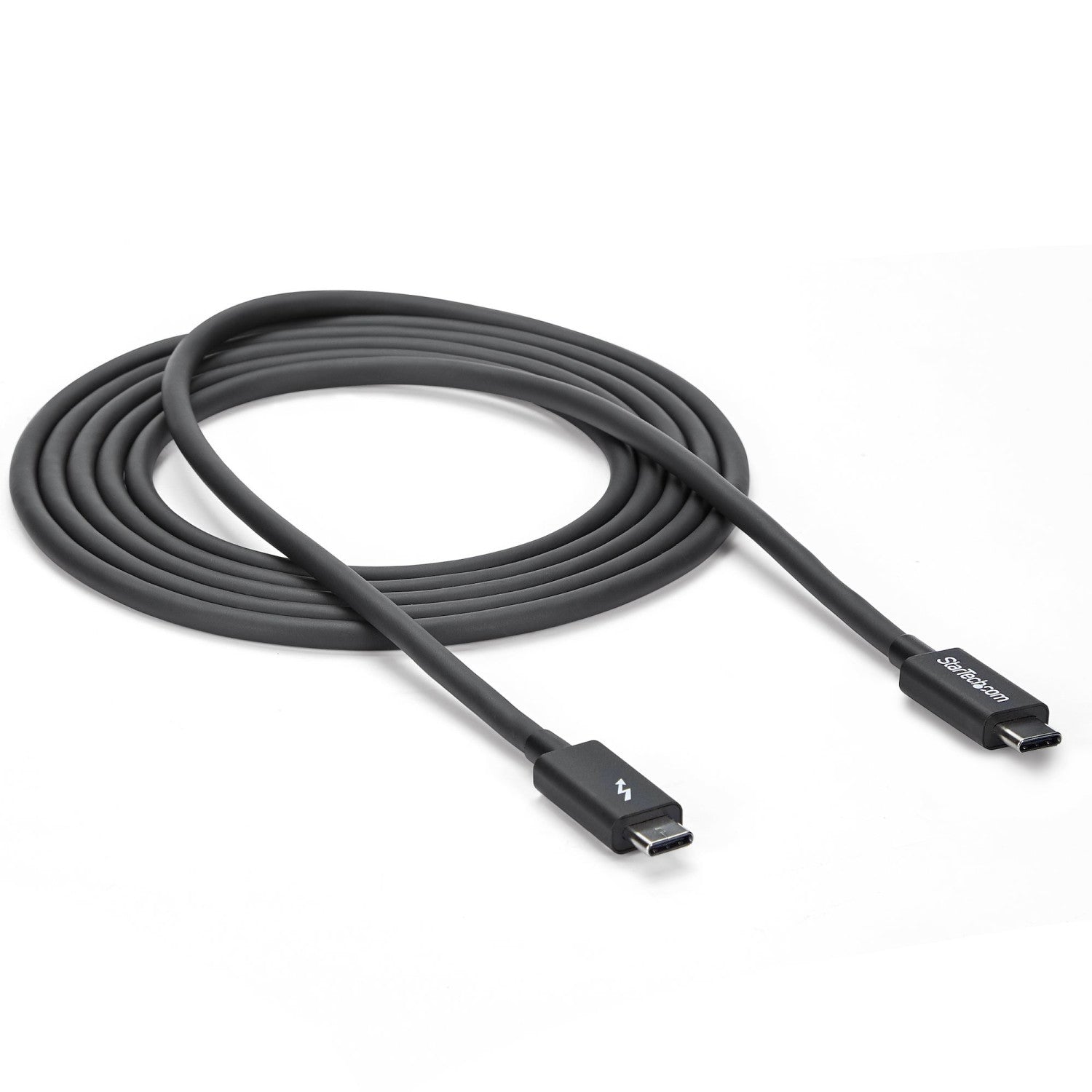 StarTech.com Cavo Thunderbolt 3 da 2m, 20Gbps, 100W PD, 4K, Certificato Thunderbolt, Compatibile con Thunderbolt 4/USB 3.2/DP Alt Mode/USB4
