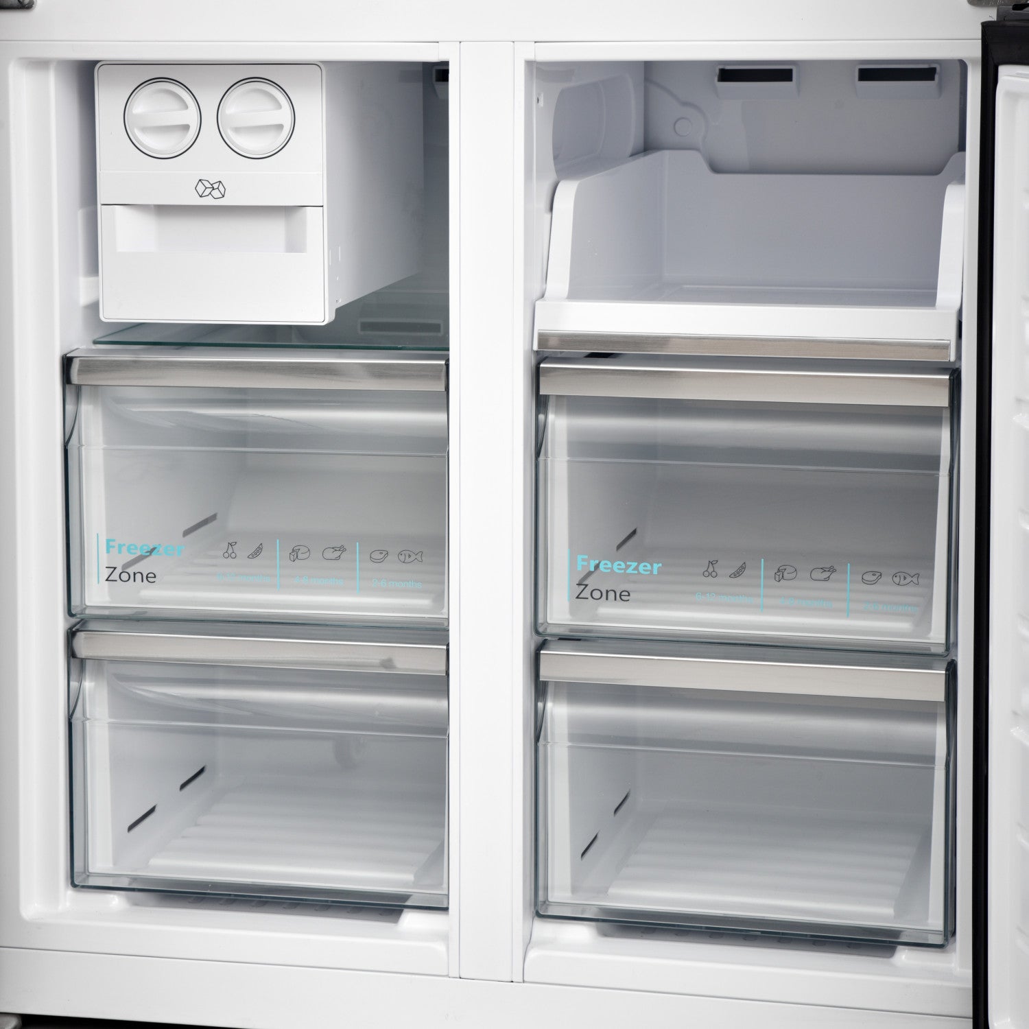 Sharp SJ-NFA15IMXBE frigorifero side-by-side Libera installazione 488 L E Nero