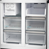 Sharp SJ-NFA15IMXBE frigorifero side-by-side Libera installazione 488 L E Nero