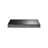 TP-Link Omada SG3452XP switch di rete Gestito L2 Gigabit Ethernet (10/100/1000) Supporto Power over Ethernet (PoE) 1U Nero