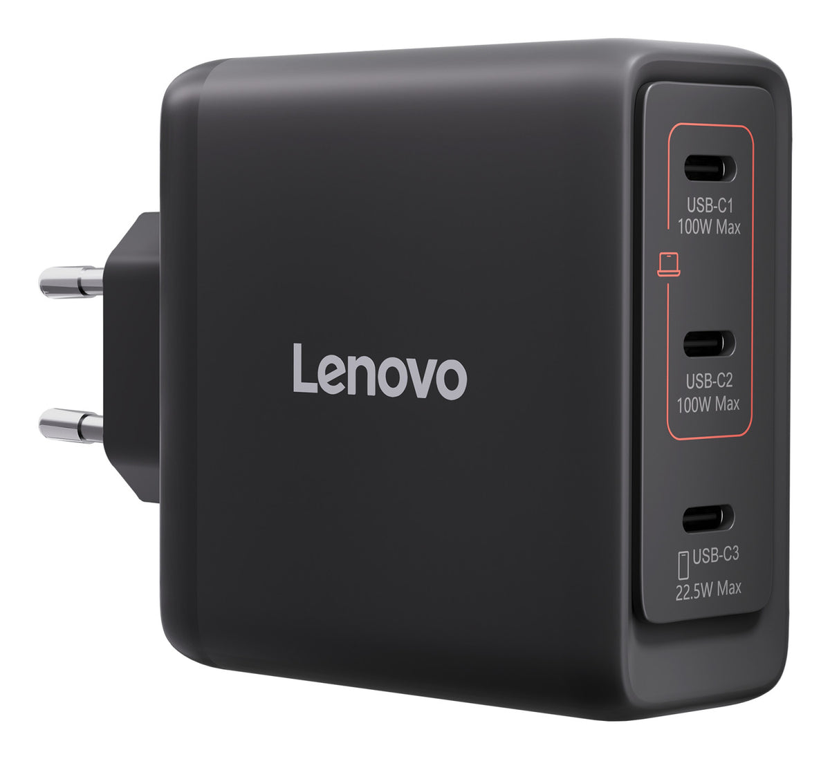 Lenovo 40AW100BEU Caricabatterie per dispositivi mobili Universale Nero AC Interno