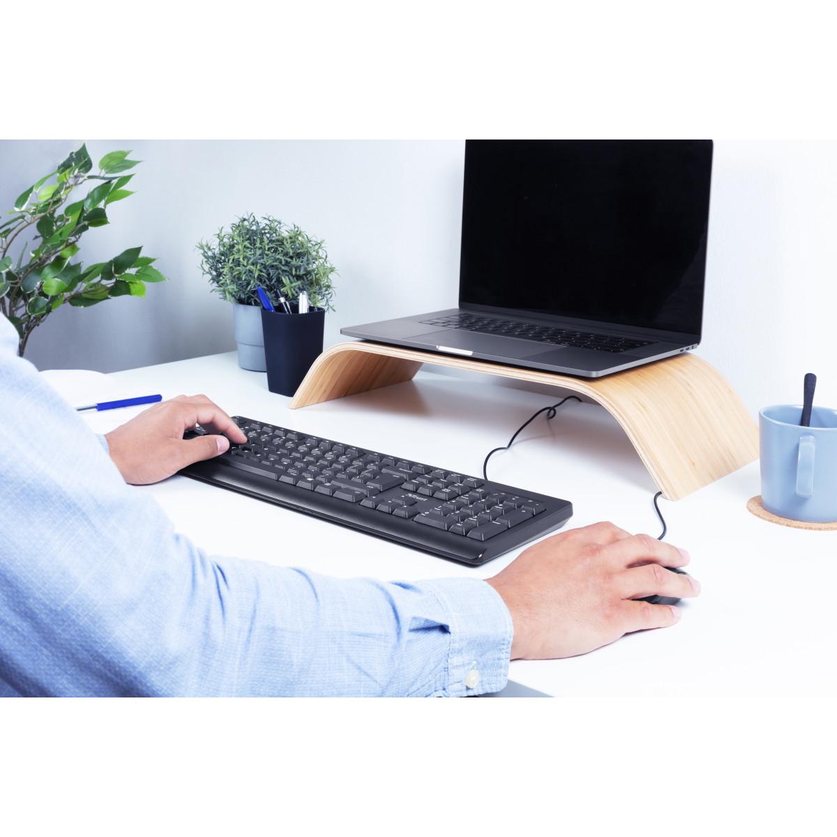 Trust 23971 tastiera Mouse incluso USB QWERTY Italiano Nero