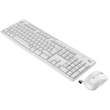 Logitech MK295 Kit Mouse e Tastiera Wireless Tecnologia Silent Touch Bianco