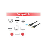 Equip 119251 cavo DisplayPort 1 m Nero