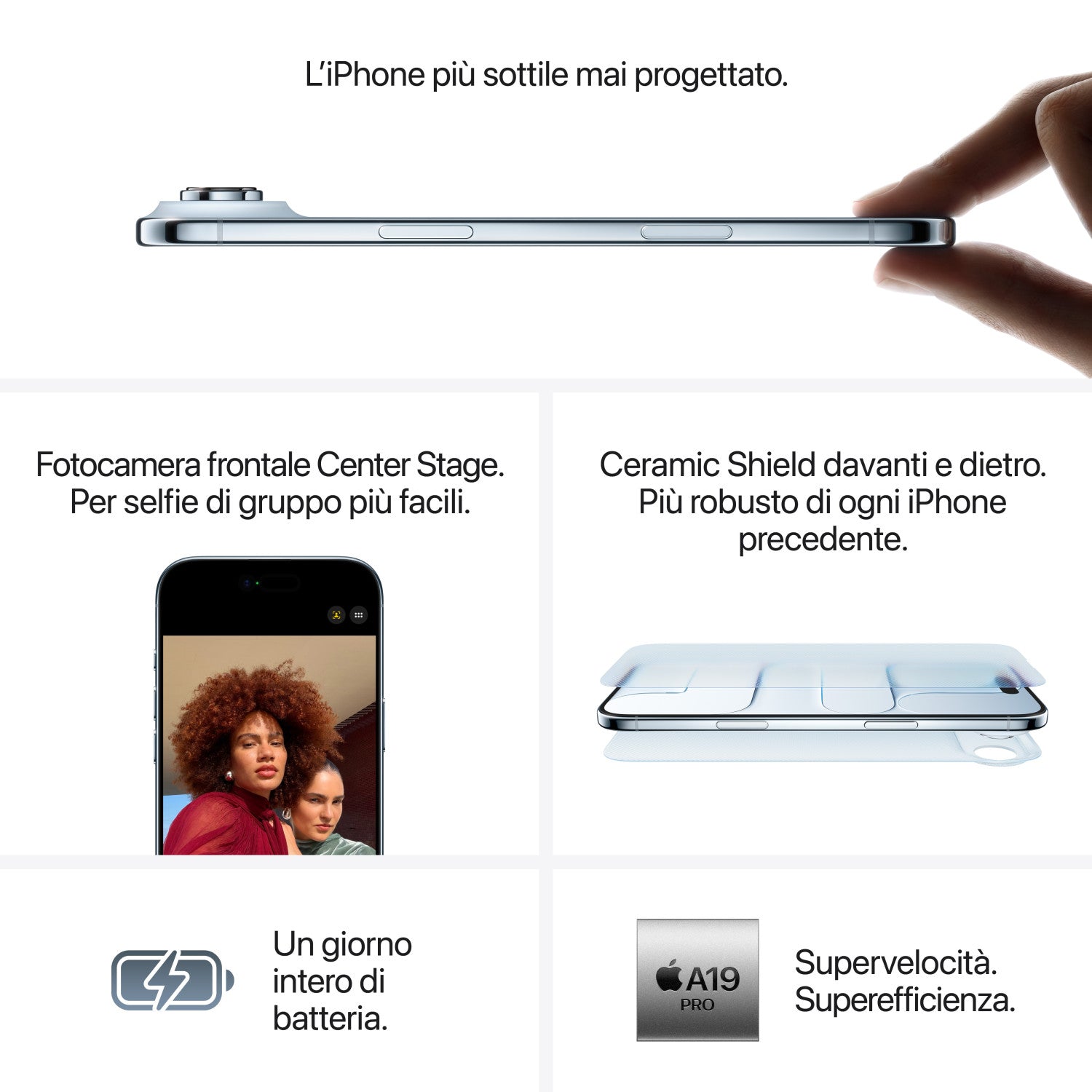 Apple iPhone Air 512GB smartphone Nero Siderale