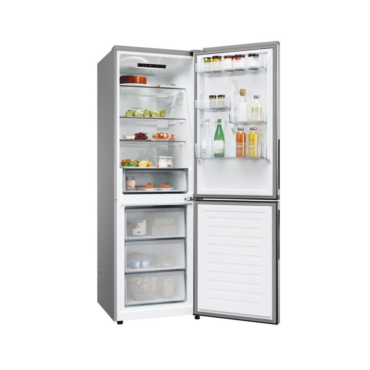 Candy Fresco CNCQ2T618EX Libera installazione 355 L E Acciaio inox